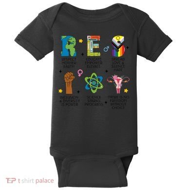 RESPECT Social Justice Acronym Baby Bodysuit