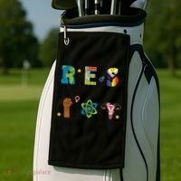 RESPECT Social Justice Acronym Golf Towel thumb 2