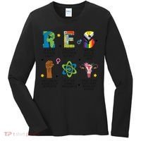 RESPECT Social Justice Acronym Women's Long Sleeve Shirt thumb 0