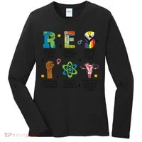 RESPECT Social Justice Acronym Women's Long Sleeve Shirt thumb 0