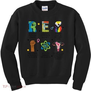 RESPECT Social Justice Acronym Kids Sweatshirt