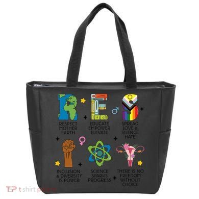 RESPECT Social Justice Acronym Tote Bag