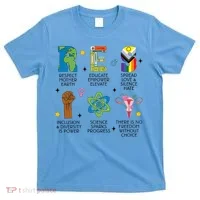 RESPECT Social Justice Acronym T-Shirt thumb 0
