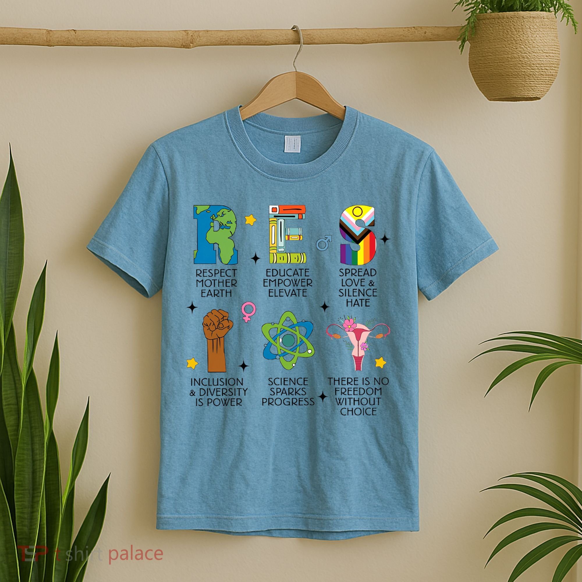 RESPECT Social Justice Acronym T-Shirt