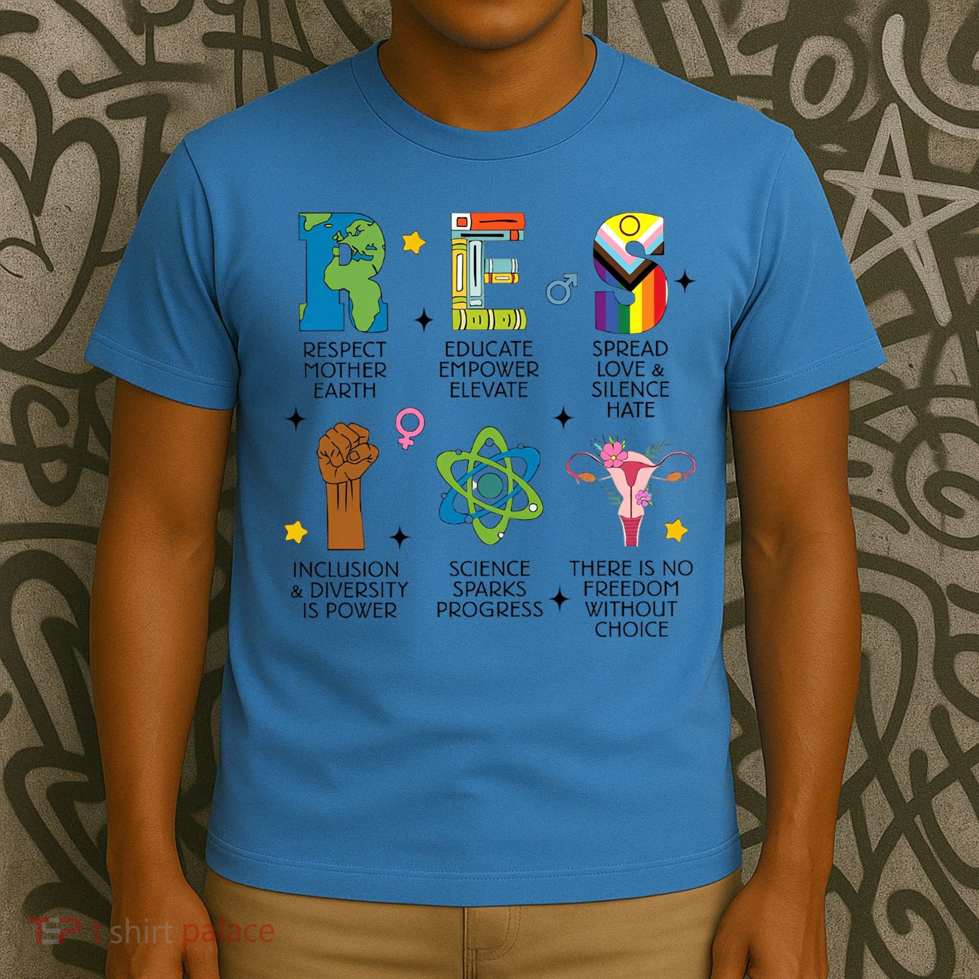 RESPECT Social Justice Acronym T-Shirt