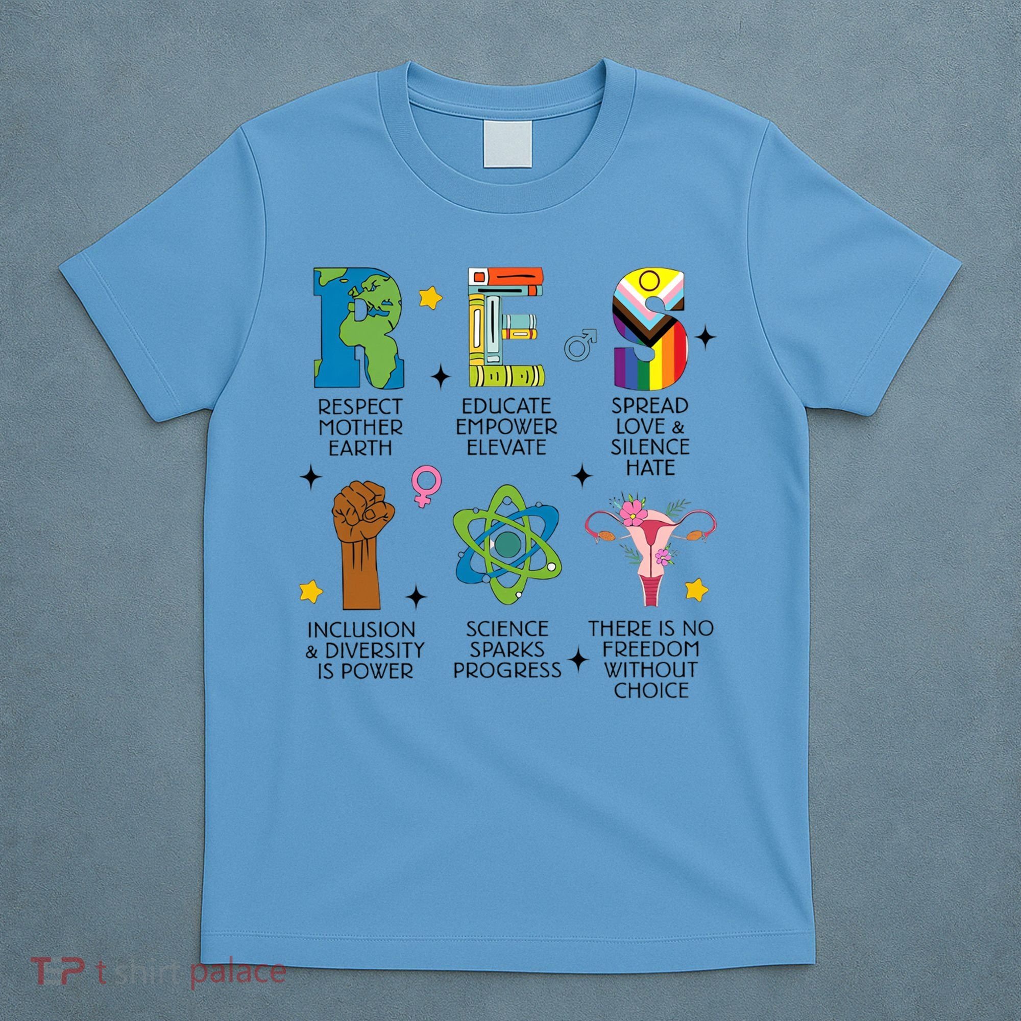 RESPECT Social Justice Acronym T-Shirt