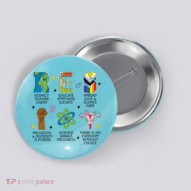 RESPECT Social Justice Acronym Button