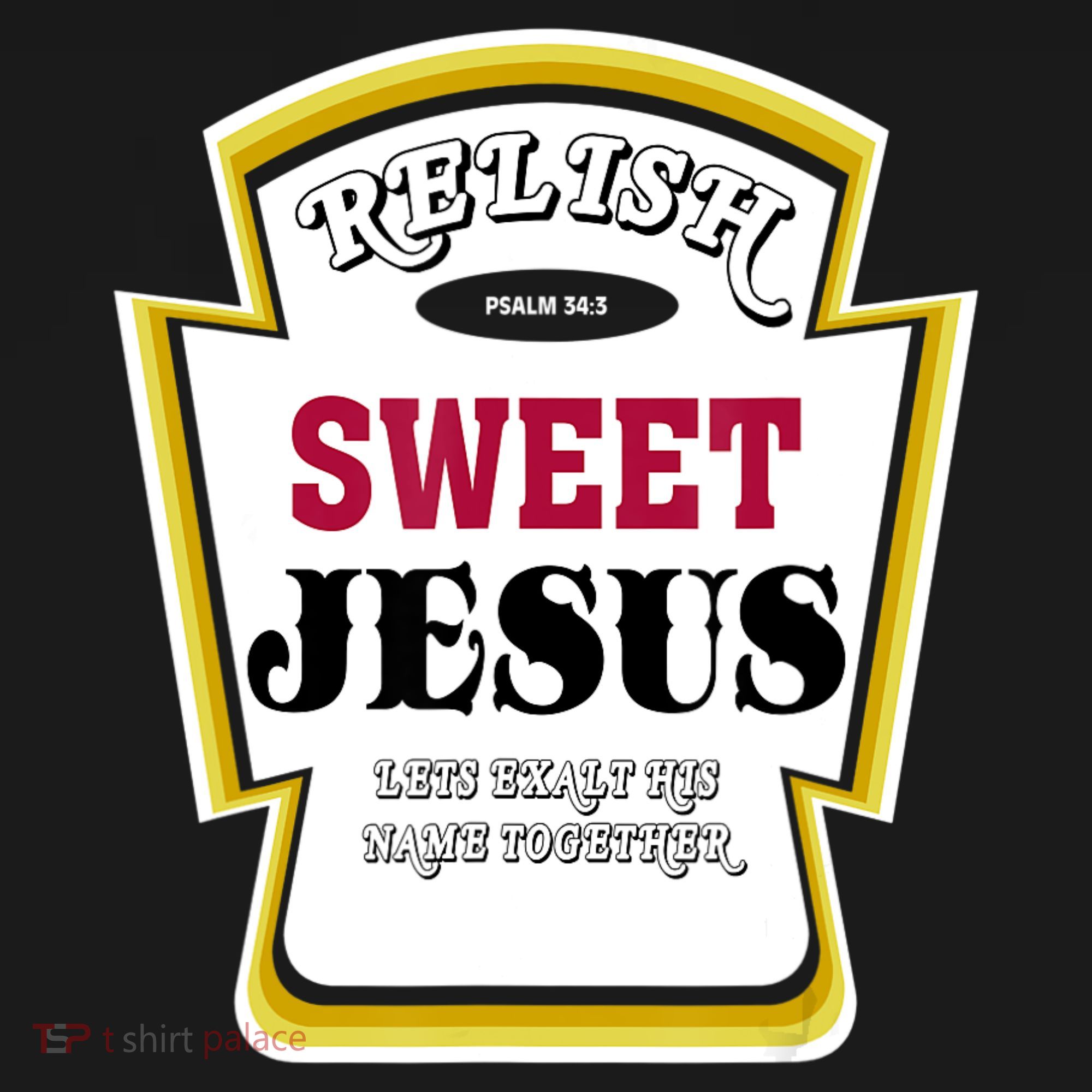 Relish Sweet Jesus Christian Parody Bucket Hat