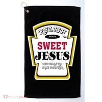 Relish Sweet Jesus Christian Parody Golf Towel thumb 0