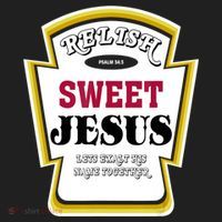 Relish Sweet Jesus Christian Parody Golf Towel thumb 3