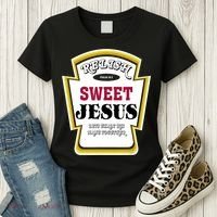 Relish Sweet Jesus Christian Parody Women's T-Shirt thumb 3