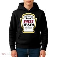 Relish Sweet Jesus Christian Parody Kids Hoodie thumb 4