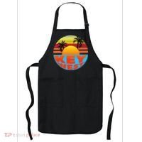Retro Sunset Key West Florida Apron thumb 0