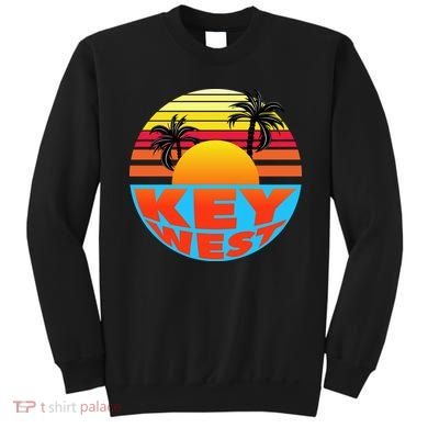 Retro Sunset Key West Florida Sweatshirt