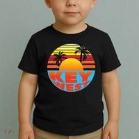 Retro Sunset Key West Florida Toddler T-Shirt thumb 2
