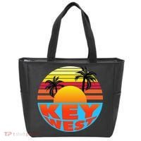 Retro Sunset Key West Florida Tote Bag thumb 0