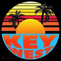 Retro Sunset Key West Florida Tote Bag thumb 4
