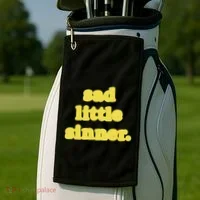Raye Sad Little Sinner Let There Be Light Golf Towel thumb 2