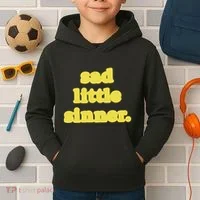Raye Sad Little Sinner Let There Be Light Kids Hoodie thumb 2