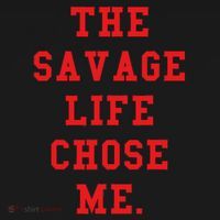 Red Savage Life Chose Me Backpack thumb 2