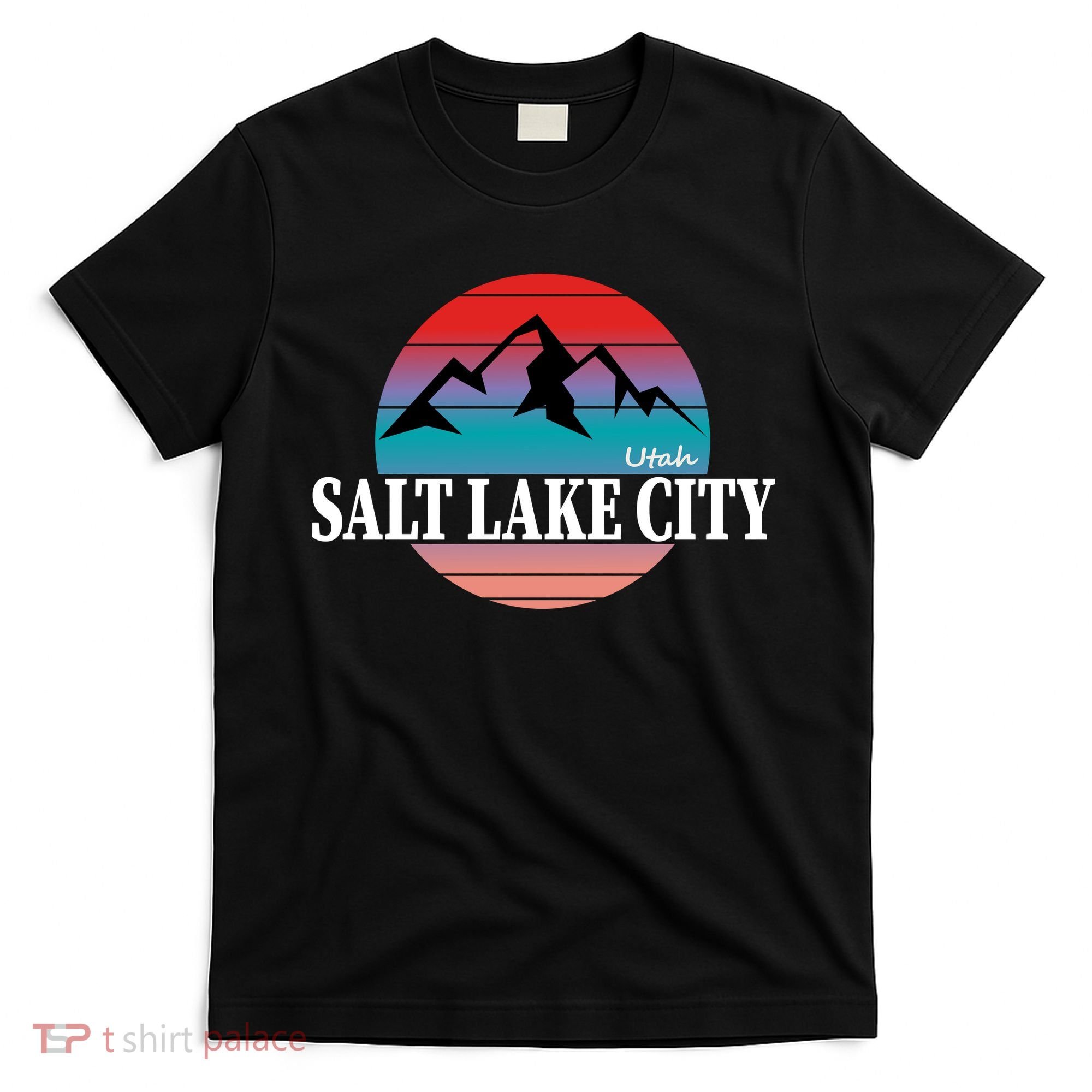 Retro Salt Lake City Utah T-Shirt