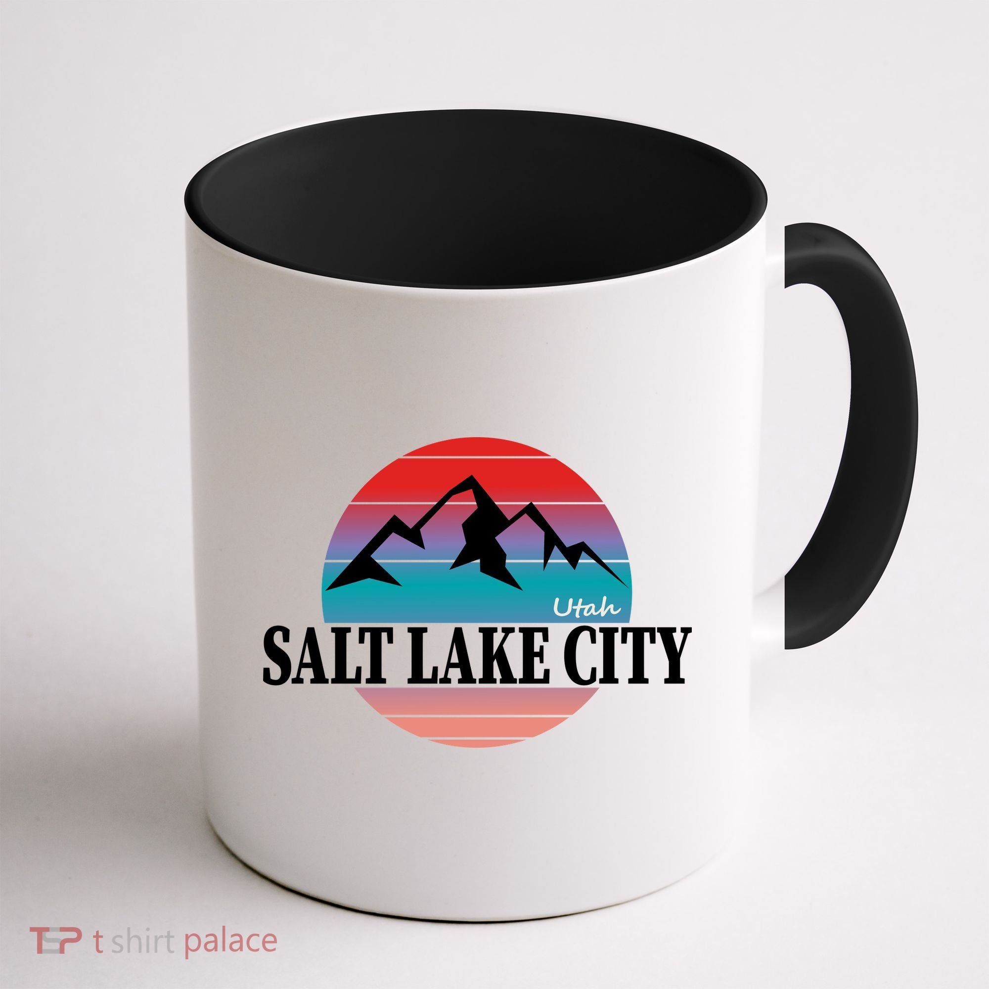 Retro Salt Lake City Utah Coffee Mug
