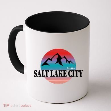 Retro Salt Lake City Utah Coffee Mug