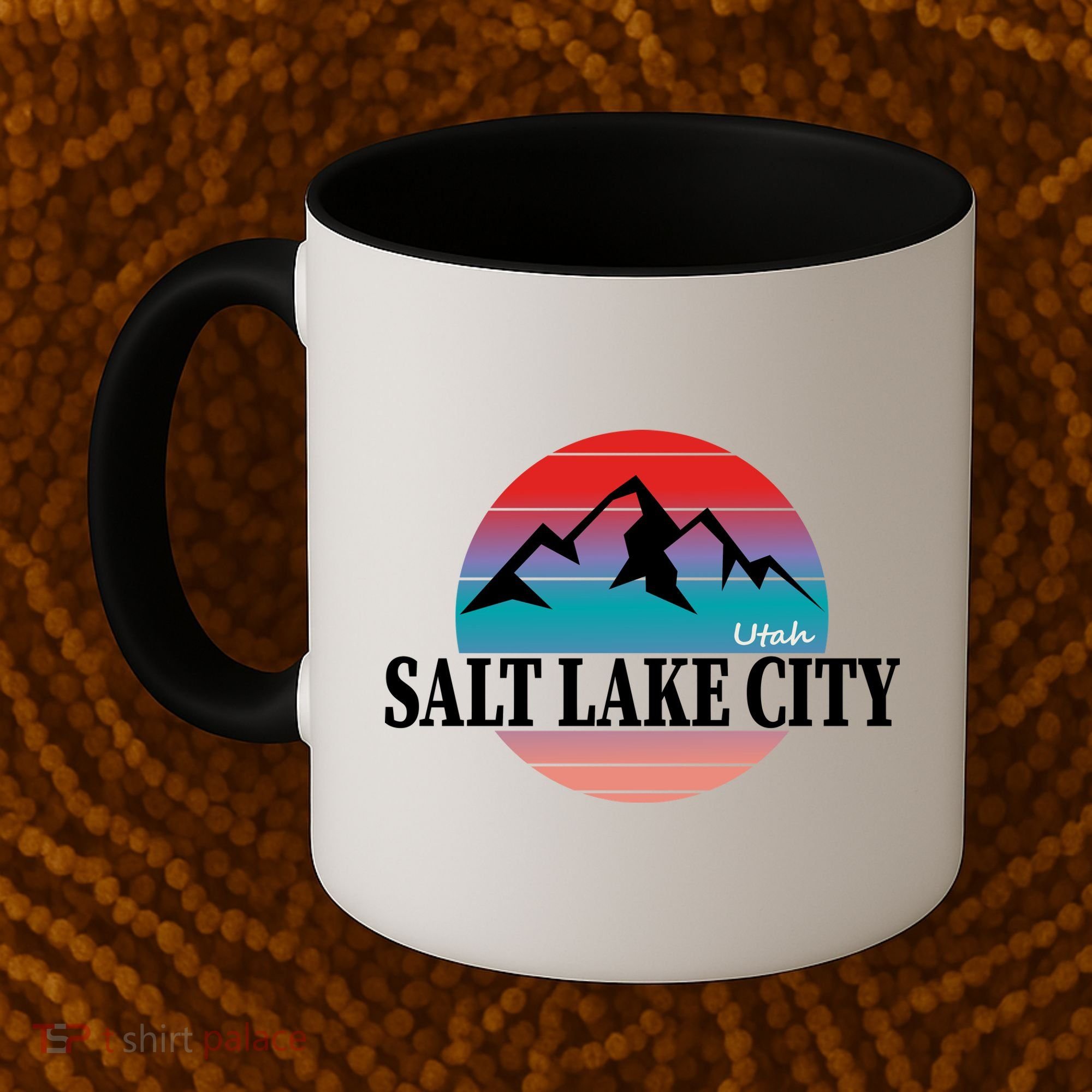 Retro Salt Lake City Utah Coffee Mug