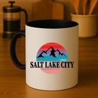 Retro Salt Lake City Utah Coffee Mug thumb 4