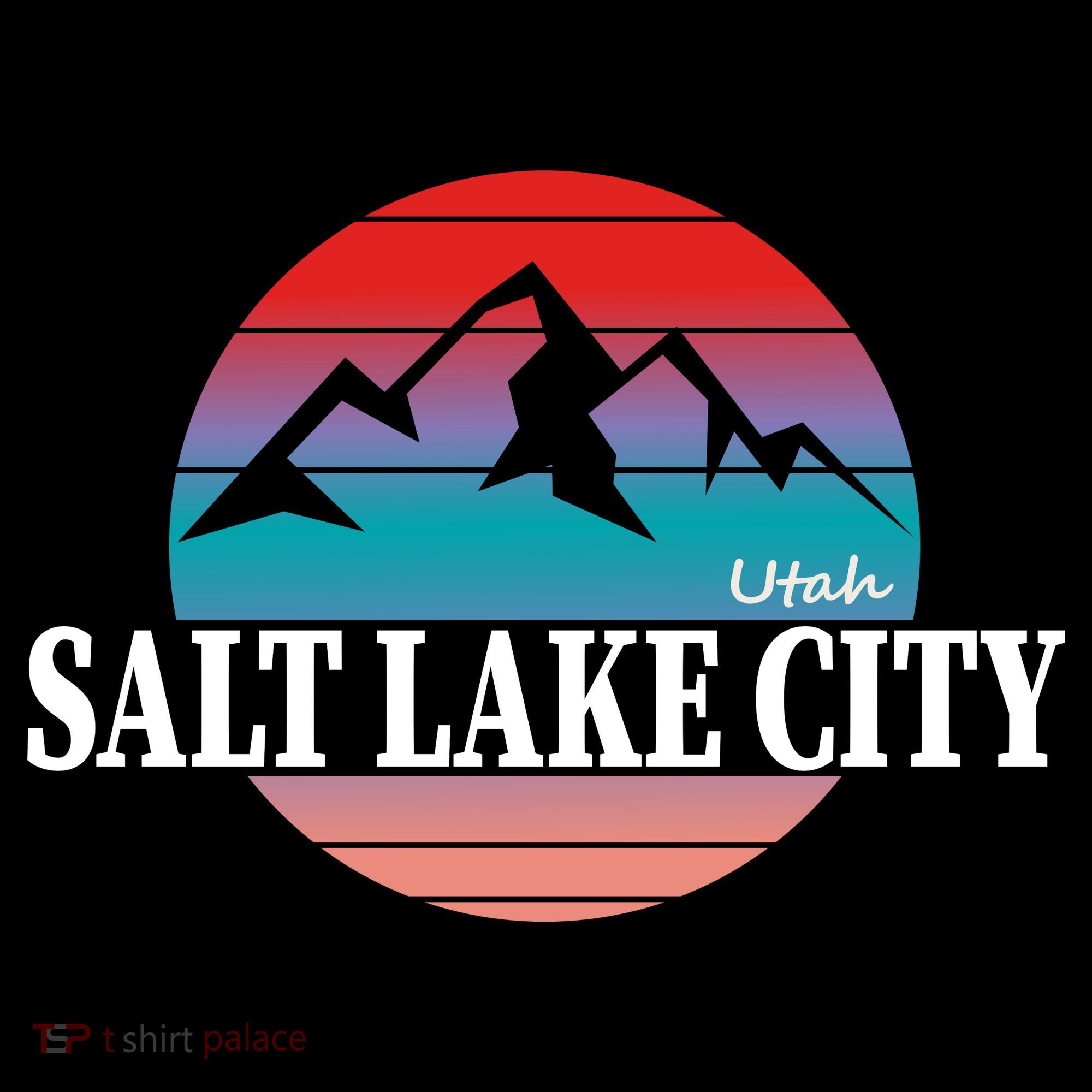 Retro Salt Lake City Utah Women's Hoodie
