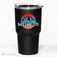 Retro Salt Lake City Utah Tumbler thumb 0