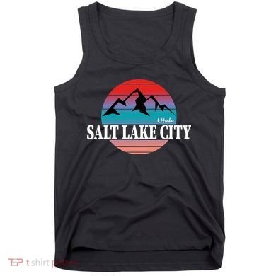 Retro Salt Lake City Utah Tank Top