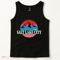 Retro Salt Lake City Utah Tank Top thumb 2