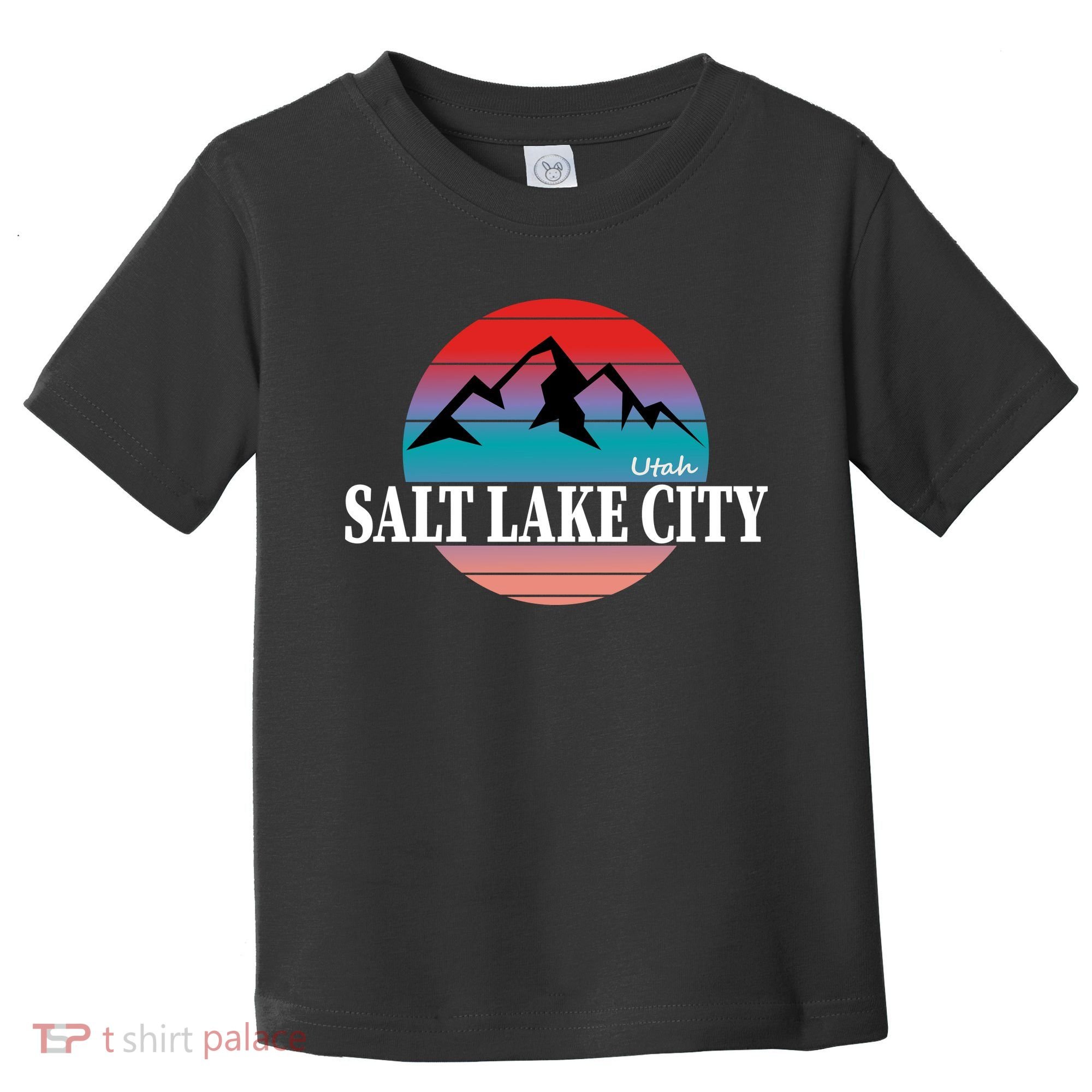 Retro Salt Lake City Utah Toddler T-Shirt