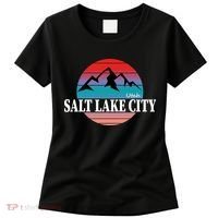 Retro Salt Lake City Utah Women's T-Shirt thumb 0