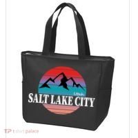 Retro Salt Lake City Utah Tote Bag thumb 3