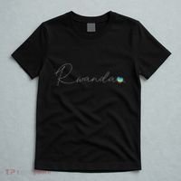 Rwanda Simple Love Rwandan Flag Heart On Rwanda T-Shirt thumb 5