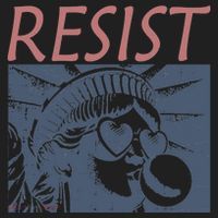 Resist Statue Liberty Bubblegum Protest Equality Women's Sweatshirt thumb 2