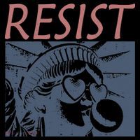 Resist Statue Liberty Bubblegum Protest Equality Coaster thumb 2