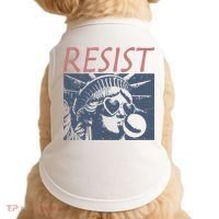 Resist Statue Liberty Bubblegum Protest Equality Doggie Tank thumb 0