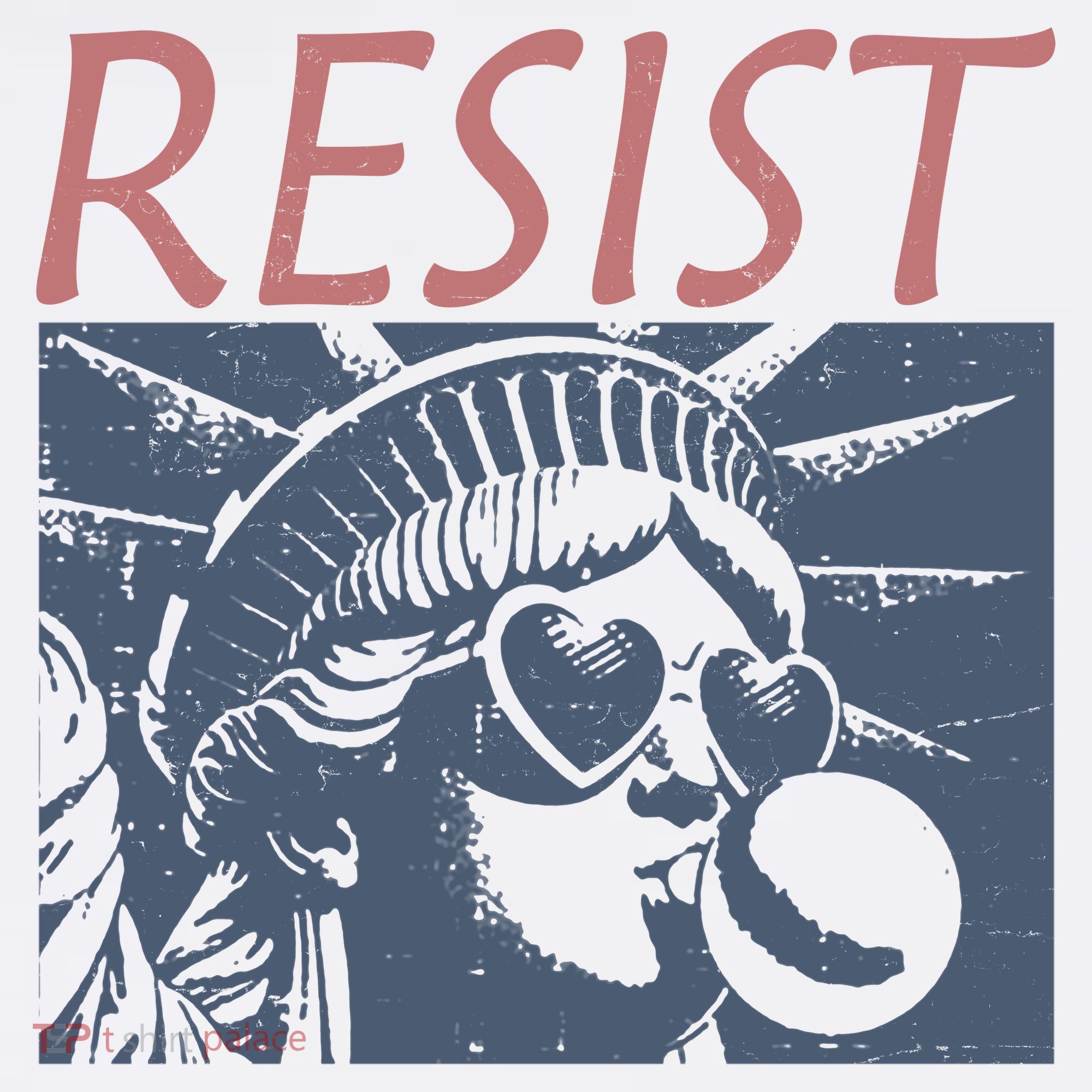 Resist Statue Liberty Bubblegum Protest Equality Coffee Mug