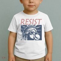 Resist Statue Liberty Bubblegum Protest Equality Toddler T-Shirt thumb 2