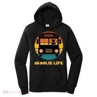 Retro Skoolie Life Converted School Bus Home Lifestyle Women's Hoodie thumb 0