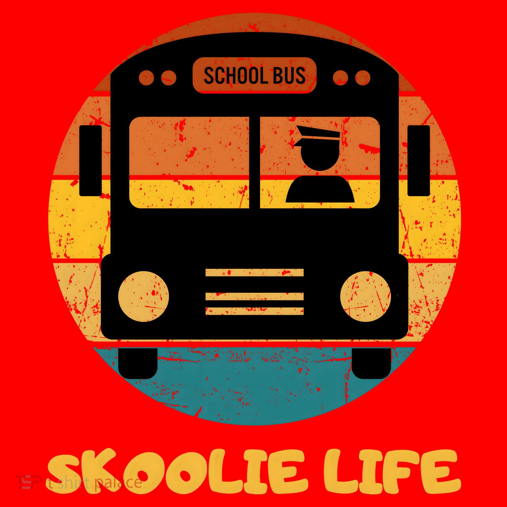 Retro Skoolie Life Converted School Bus Home Lifestyle Santa Hat