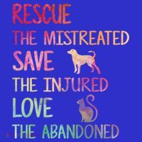 RESCUE SAVE LOVE PET Funny Animal Shelter Volunteer Gifts T-Shirt thumb 7