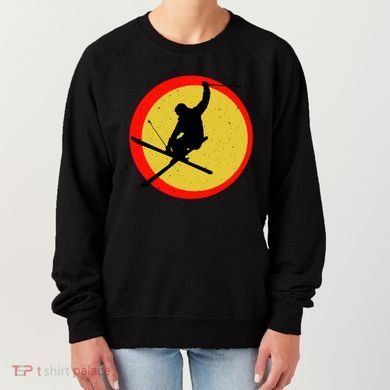 Retro Skiing Logo Women's Sweatshirt