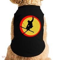 Retro Skiing Logo Doggie Tank thumb 0