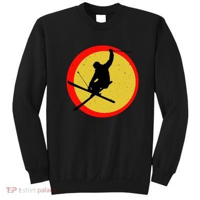 Retro Skiing Logo Sweatshirt