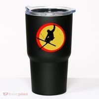 Retro Skiing Logo Tumbler thumb 0