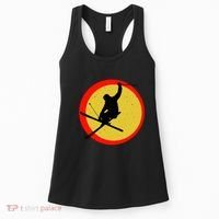 Retro Skiing Logo Women's Tank Top thumb 0